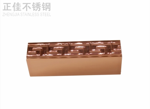 304乐动全体育_乐动(中国)方管玫瑰金花纹